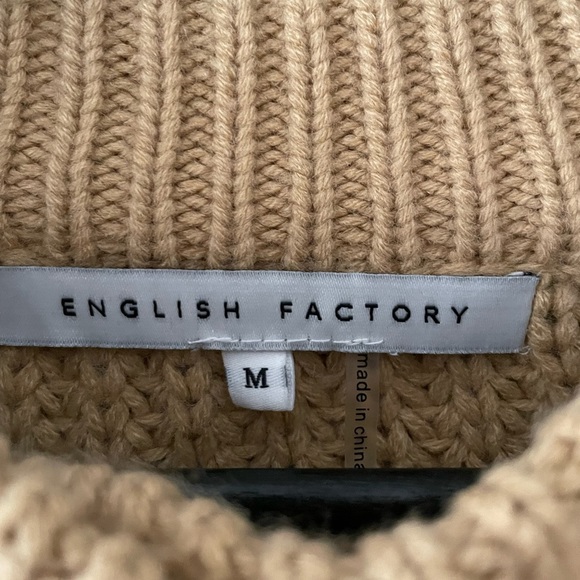 English Factory Cropped Knit Cardigan - Picture 5 of 5